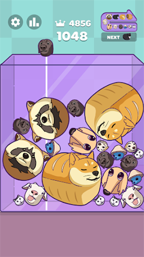 Android application Animal Merge: Fun Drop Puzzle screenshort