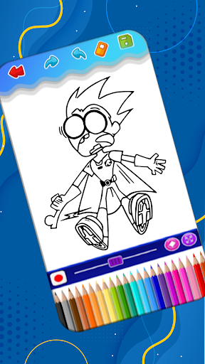 Teen Titans Coloring Book