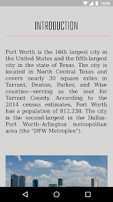 Screenshot 3 Fort Worth Guía Turística android