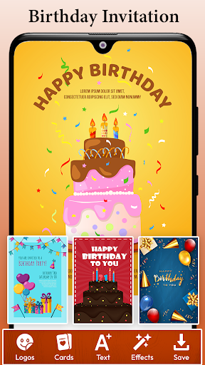 Invitation Card Maker & Design Screen 3