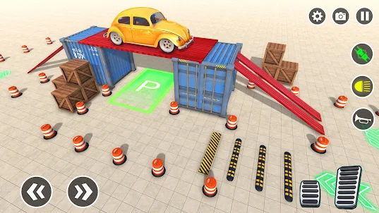 익스트림 자동차 주차 시뮬레이터 : 학교 운전 테스트