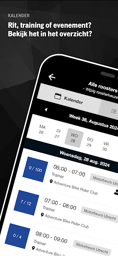 Aperçu de l'application