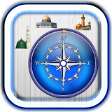 Islamic places locator compass icon