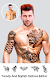 screenshot of Men Body Styles SixPack tattoo