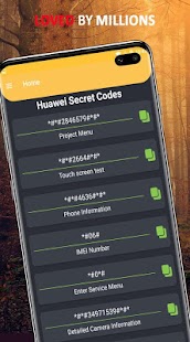 All Mobile Secret Code Screenshot