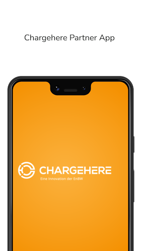 Android application ChargeHere Partner screenshort