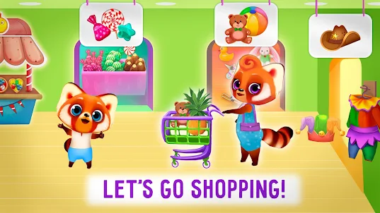 Rocky Red Panda's Supermarket