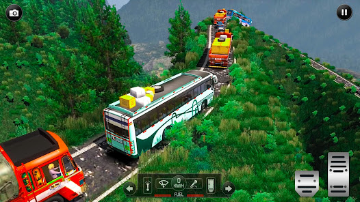 Euro Uphill Bus Simulator Game  screenshots 1
