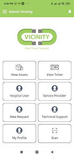 Android application InCURE Asset screenshort