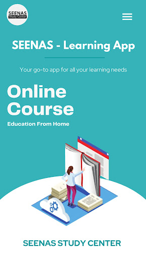 SEENAS - Learning App Screen 3