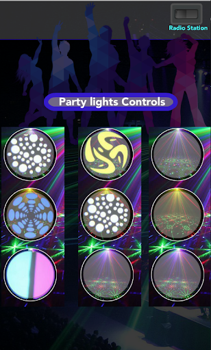 Android application Disco Party Laser Lights screenshort
