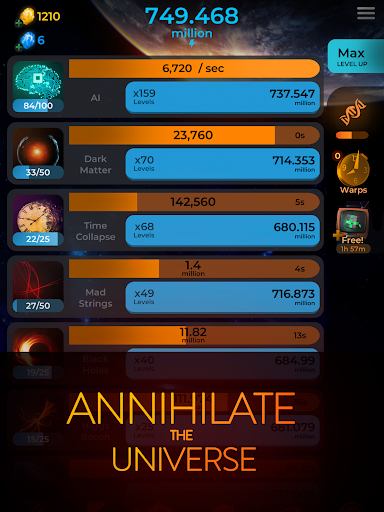 Annihilation: idle games  screenshots 13
