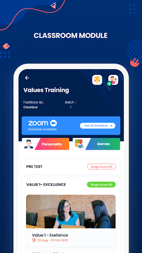 Elite Academy Learning Screen 2