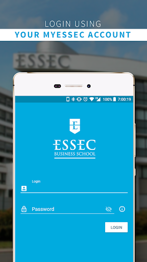 Android application MyESSEC screenshort