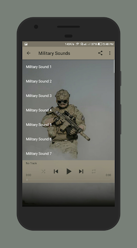 Military Sounds Screen 2