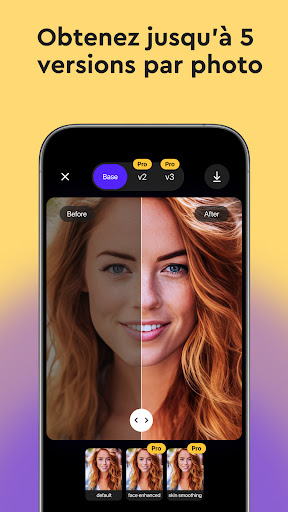 Aperçu de l'application