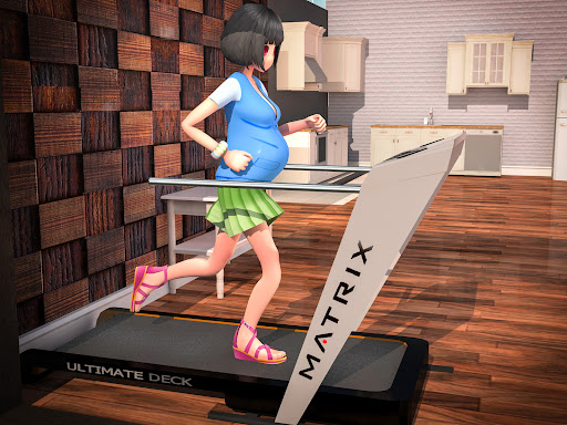 Android application Anime Pregnant Mother Game Sim screenshort