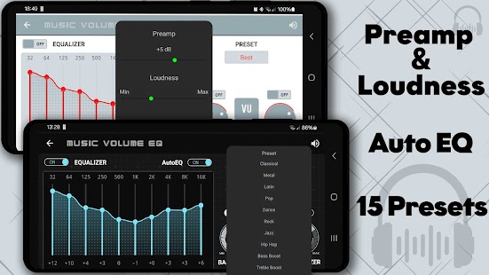 Music Volume EQ - Equalizer Captura de pantalla