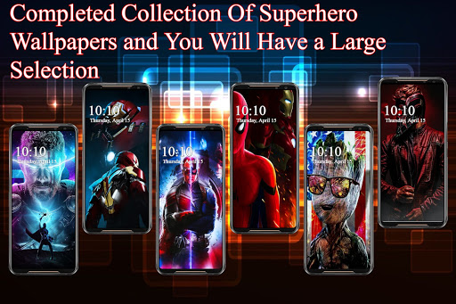 Android application SuperHeroes Wallpaper 4K HD screenshort