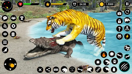 Wild Tiger Simulator Animal 3D