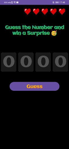 Android application Surprise screenshort