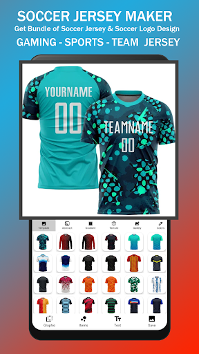 Soccer Jersey Maker, T-shirt Screen 2