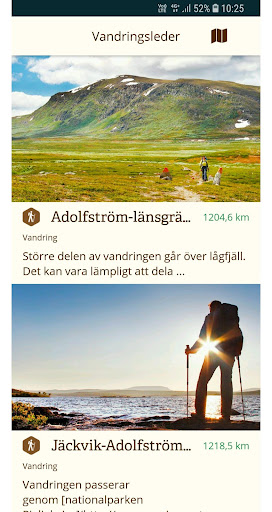 Norrbottens Naturkarta Screen 2