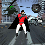 Cover Image of ดาวน์โหลด Flying Super Hero City Rescue 3 APK
