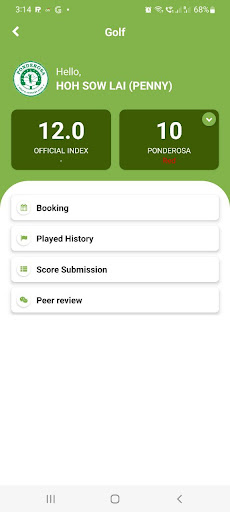Ponderosa Golf & Country Club Screen 3