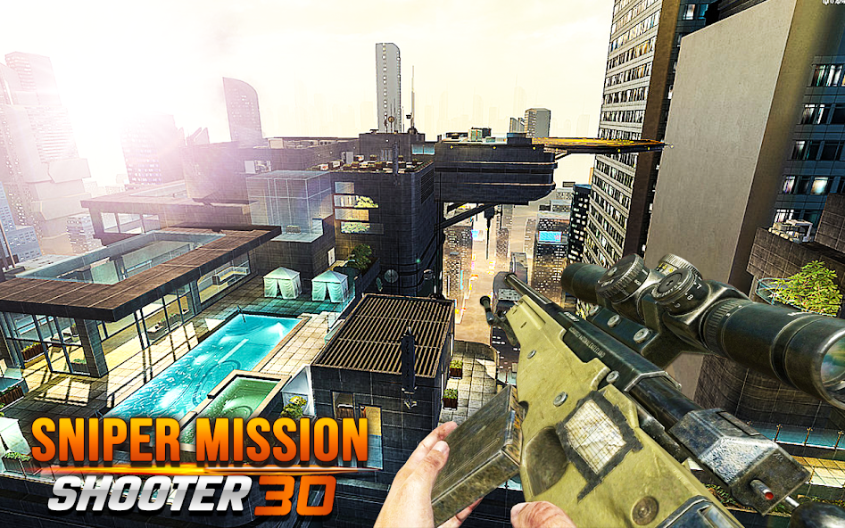 City Sniper 3D Shooting Games MOD APK screenshot