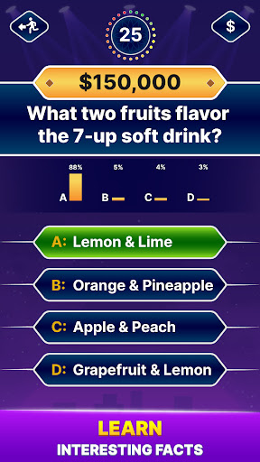Millionaire Quiz: Trivia Games 1.0.11 screenshots 2