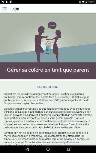 Android application Littsint FR screenshort