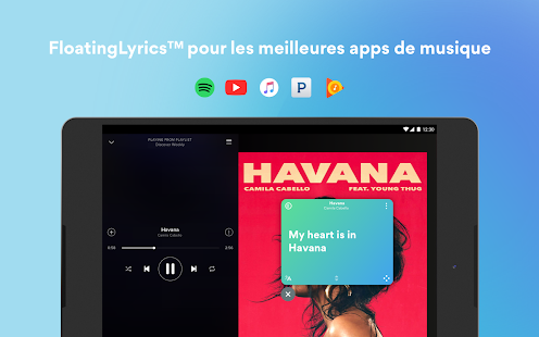 Musixmatch Capture d'écran