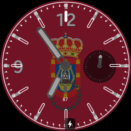 Android application Esfera bandera de Ciudad Real screenshort
