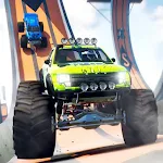 Monster Truck car stunt race