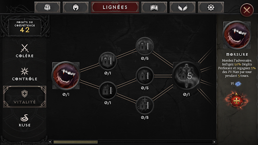 Vampire's Fall 2 RPG Capture d'Écran du Jeu Android 6