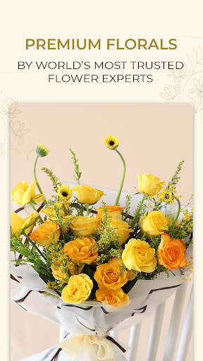 Android application Interflora:The flower experts screenshort