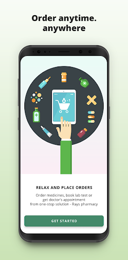 Android application Rays Pharmacy screenshort