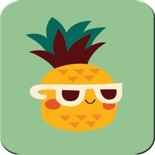 kawaii fruit wallpaper logo