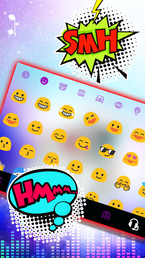 Club Doodle DJ Keyboard Backgr Screen 3