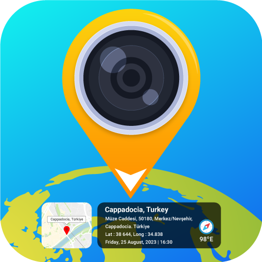GPS Map Camera App 1.3.1 Icon
