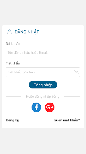Android application Cảnh báo thiên tai screenshort