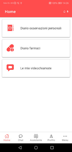 Android application TreC Cardiologia screenshort