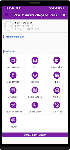 RSCEK Screen 2