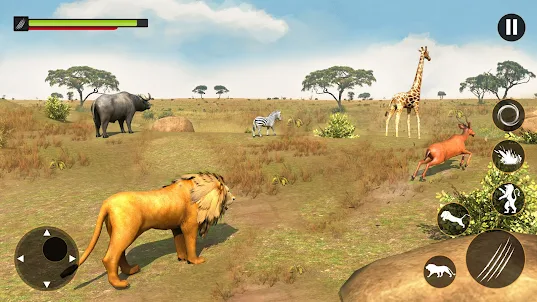 Trò chơi mô phỏng sư tử 3D