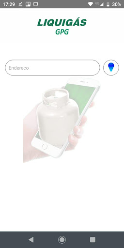 Android application Liquigás GPG screenshort