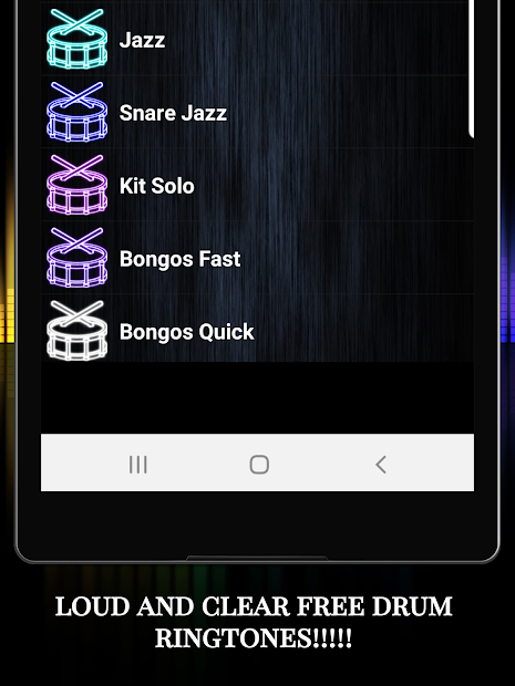 Screenshot 8 tonos de llamada de tambor android