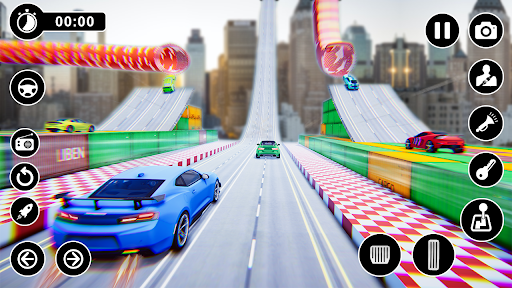 Mega Car Stunt Driving Race Screen 2