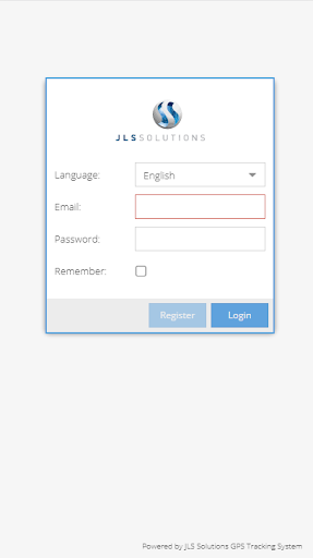 Android application JLS GPS screenshort
