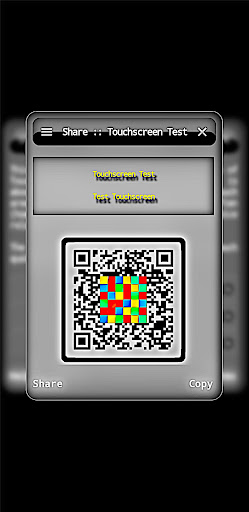 Touchscreen Precision Tests Screen 3